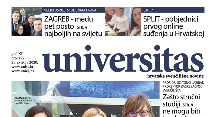 Fotografija izdanja: Universitas – br. 127