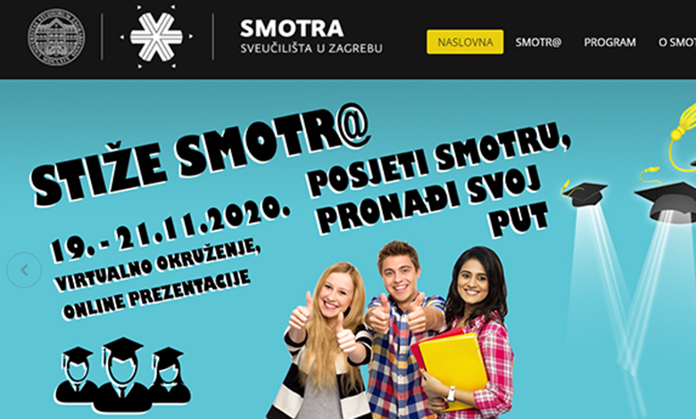 Najbolje od virtualne Smotre Sveučilišta u Zagrebu