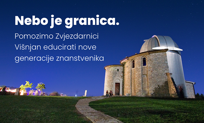 Pomozimo Zvjezdarnici Višnjan