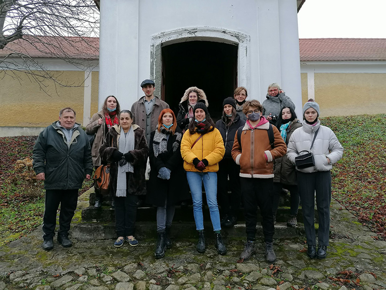 Terenska nastava likovnjaka na Trški Vrh