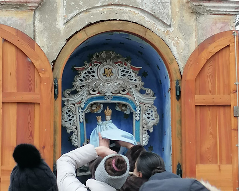 Terenska nastava likovnjaka na Trški Vrh