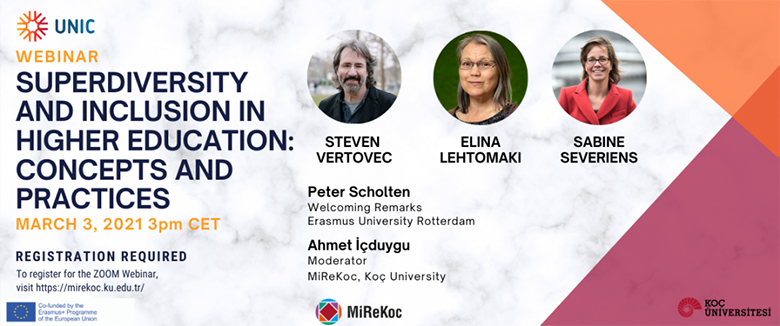 Webinar “Izrazita raznolikost i inkluzija u visokom obrazovanju: koncepti i prakse”