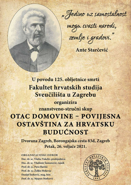 Otac Domovine – povijesna ostavština za hrvatsku budućnost