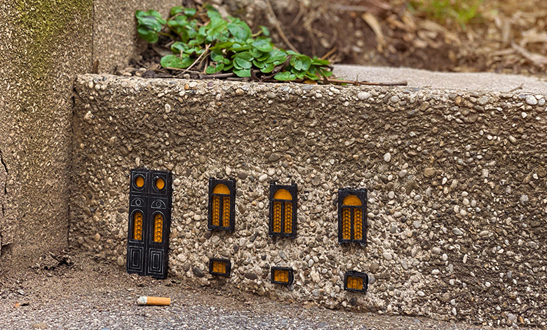 Zastani, pogledaj dolje i pronađi mali grad!