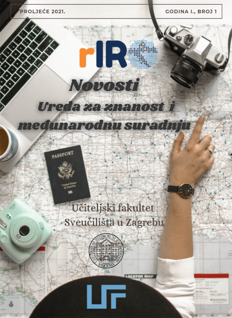 Prvi broj službenog biltena Ureda za znanost i međunarodnu suradnju Učiteljskog fakulteta