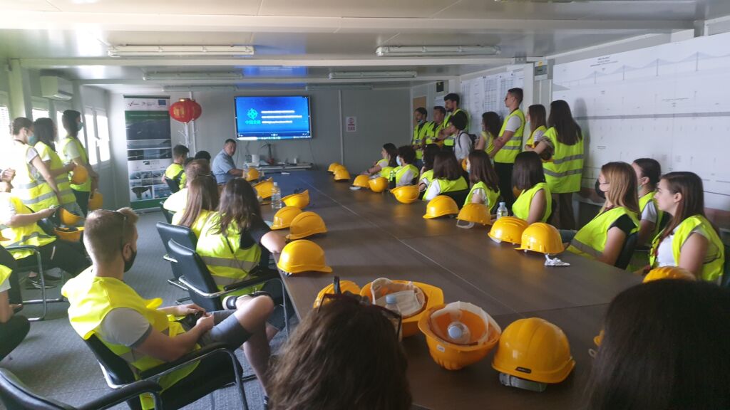 Ekskurzija na gradilište Pelješkog mosta