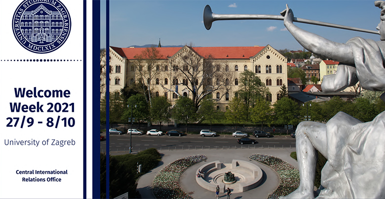 Tjedan dobrodošlice / Welcome Week za strane studente Sveučilišta u Zagrebu