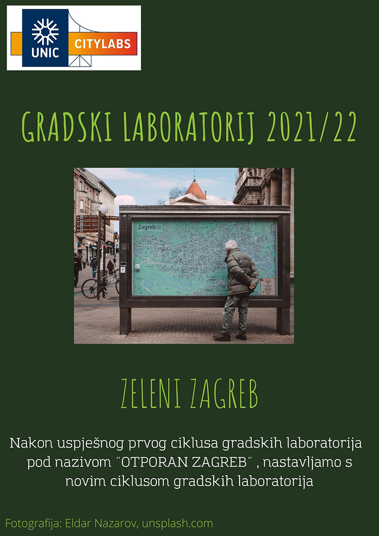 UNIC Gradski laboratoriji: Zeleni Zagreb