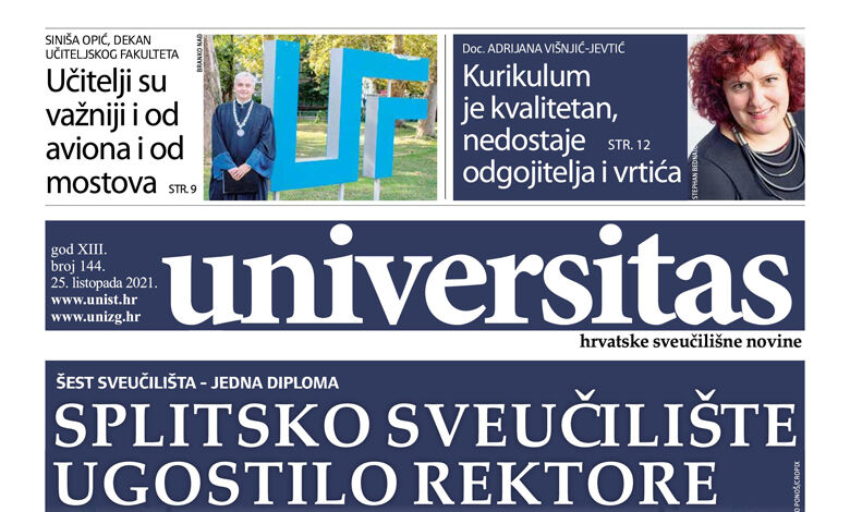 Fotografija izdanja: Universitas – br. 144