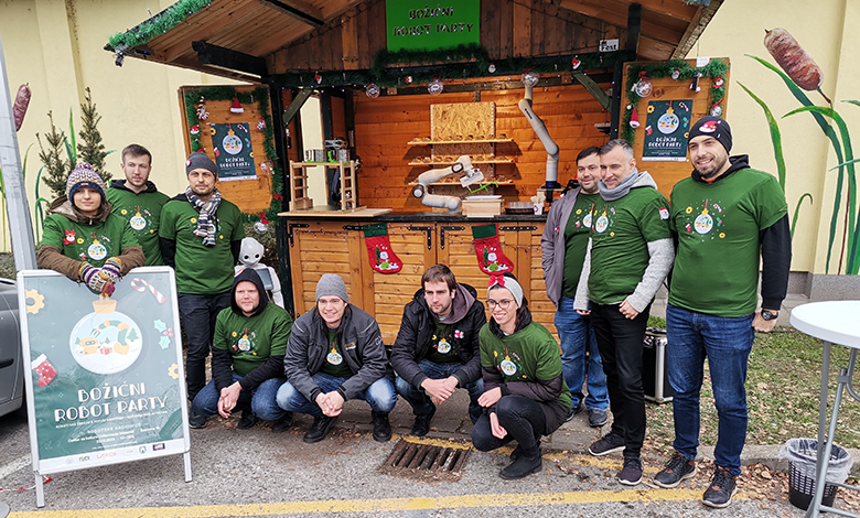 Robotski božićni party