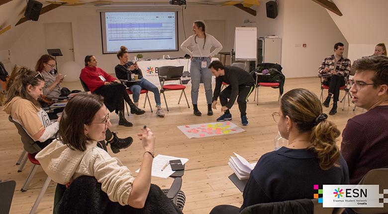 ESN Hrvatska zakoračila u 2022. godinu strateškim sastankom u Osijeku