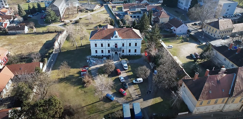 FOI: Studenti dronom snimili obnovu Vile Oršić