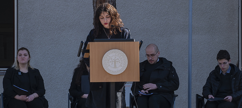 Održana komemoracija za poginule studente Fakulteta hrvatskih studija