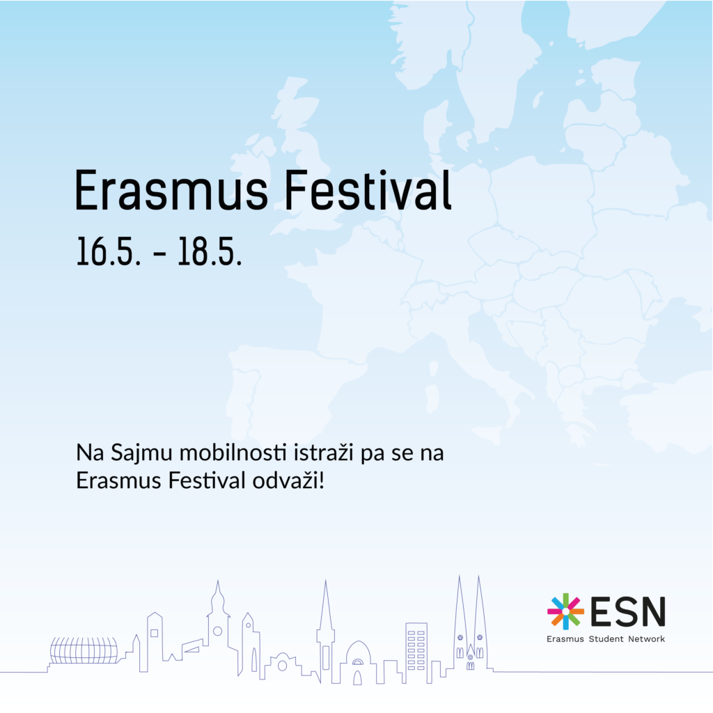 Saznaj sve o mobilnosti na jednom mjestu uz Erasmus Festival