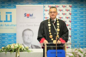 Rektoru Borasu uručeno priznanje počasnoga doktorata Sveučilišta u Mostaru