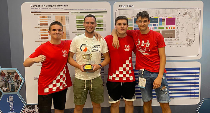 Student FOI-ja mentorirao svjetske brončane robotičare
