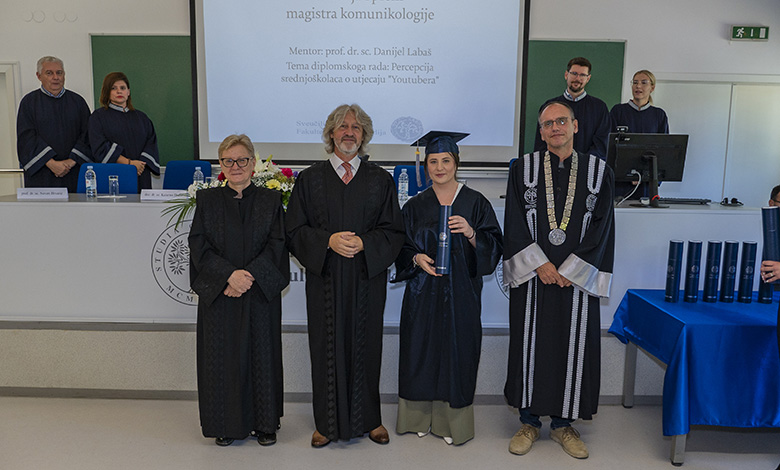 Promovirani diplomanti Fakulteta hrvatskih studija