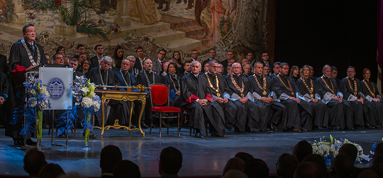 Inauguracija novog zagrebačkog rektora Stjepana Lakušića