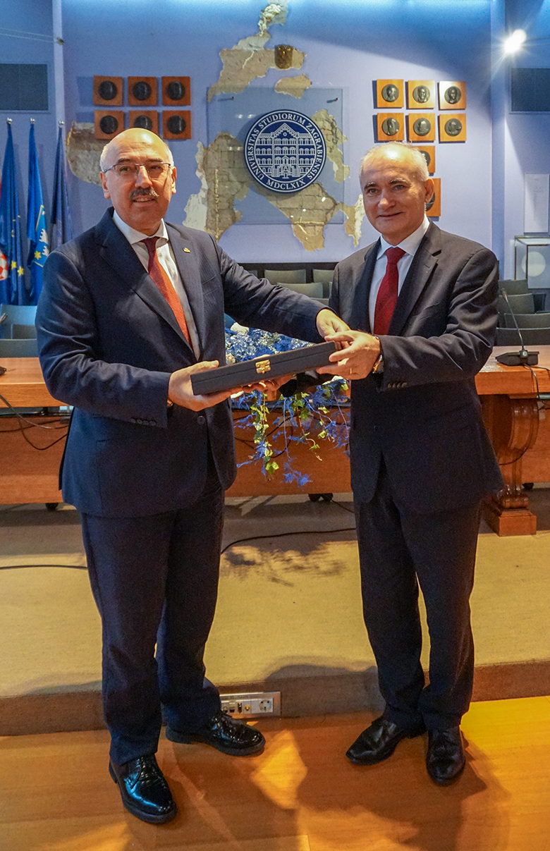 Rektor Sveučilišta u Istanbulu posjetio Sveučilište u Zagrebu