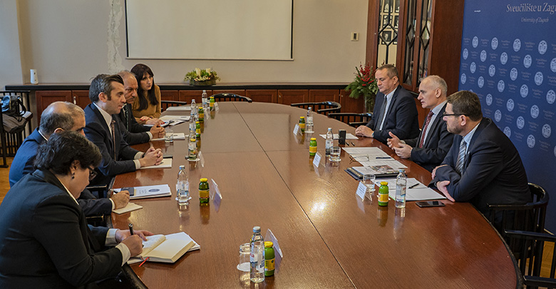 Izaslanstvo Turske na čelu s veleposlanikom u posjetu Sveučilištu u Zagrebu