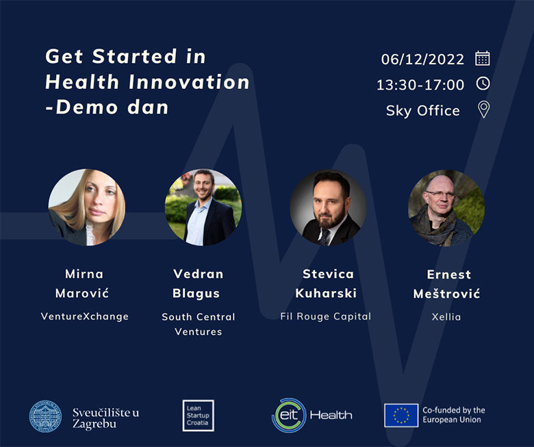 Get Started in Health Innovation Demo dan – završno predstavljanje inovativnih rješenja u zdravstvu