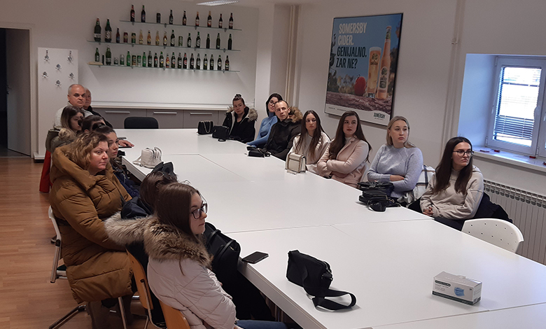 Studenti kolegija Upravljanje okolišem posjetili pivovaru Carlsberg Croatia