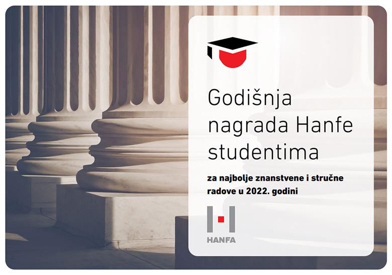 Hanfa izabrala najbolje znanstvene i stručne studentske radove 