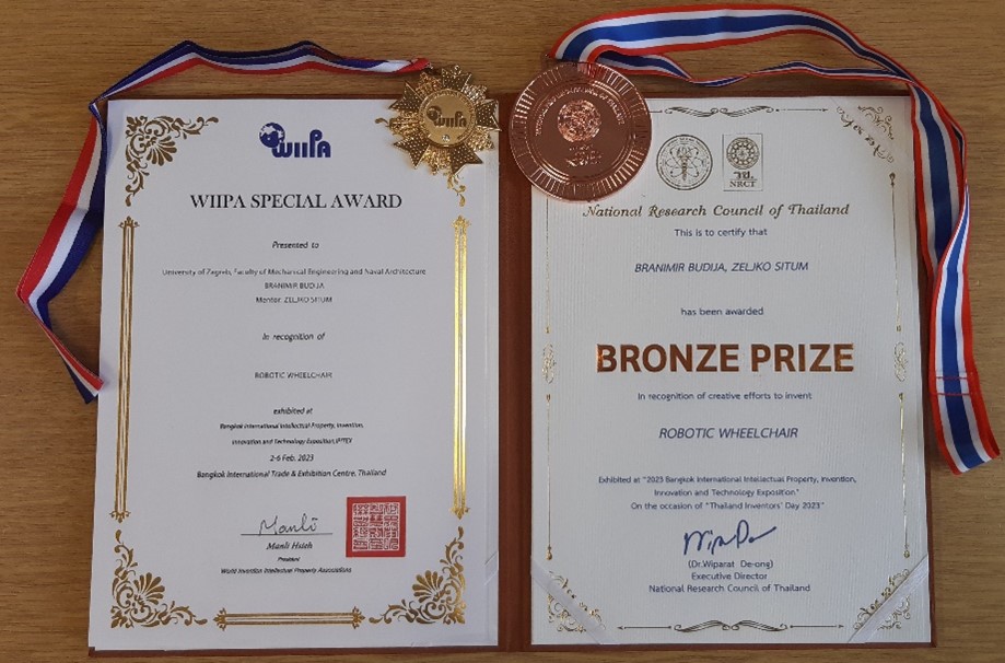 Student FSB-a osvojio broncu na izložbi inovacija u Tajlandu