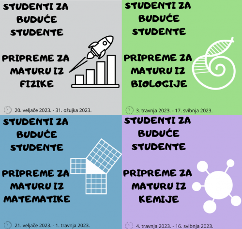 Studenti za buduće studente - pripreme za državnu maturu