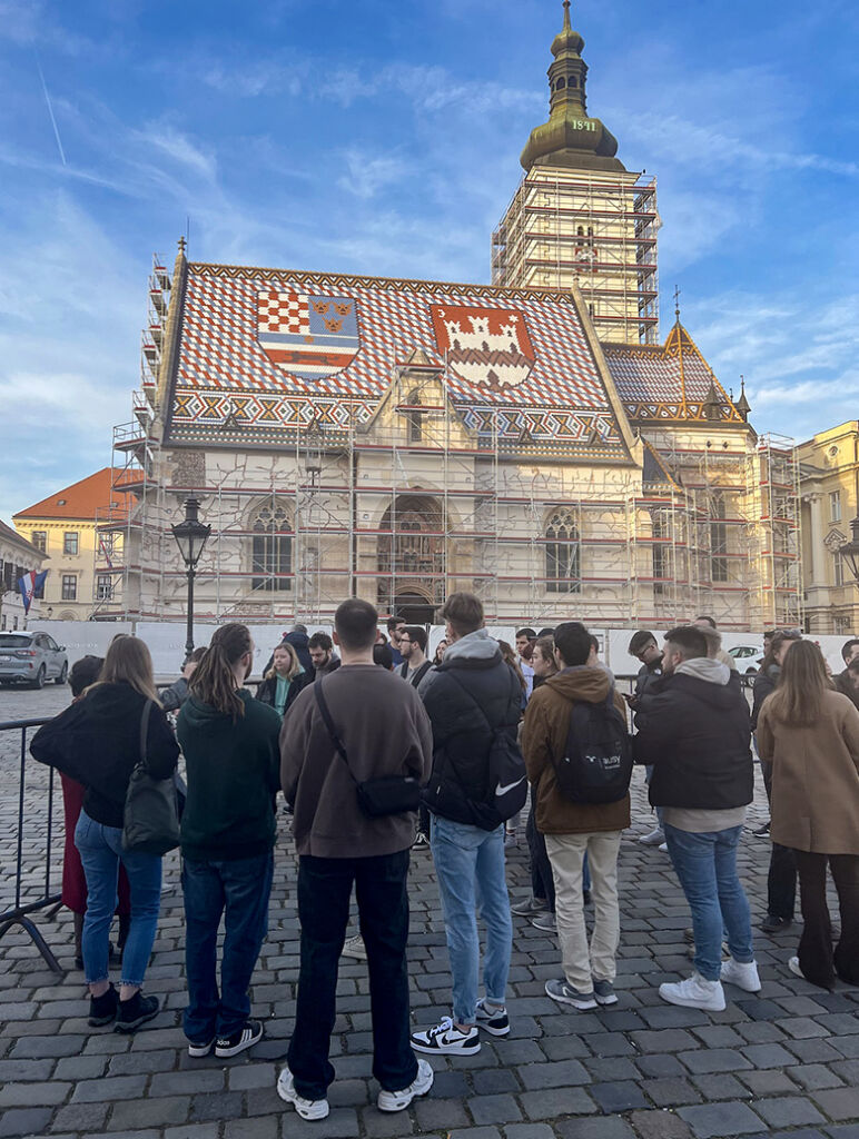 Stranim smo studentima pokazali Zagreb i zaželjeli dobrodošlicu