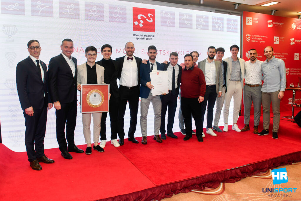 Odlikovani najbolji pojedinci i kolektivi Hrvatskog akademskog sportskog saveza