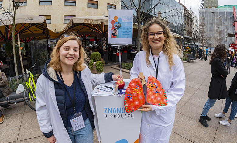 Znanstvenice na Cvjetnome trgu