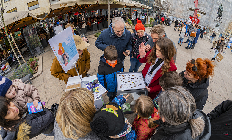 Znanstvenice na Cvjetnome trgu