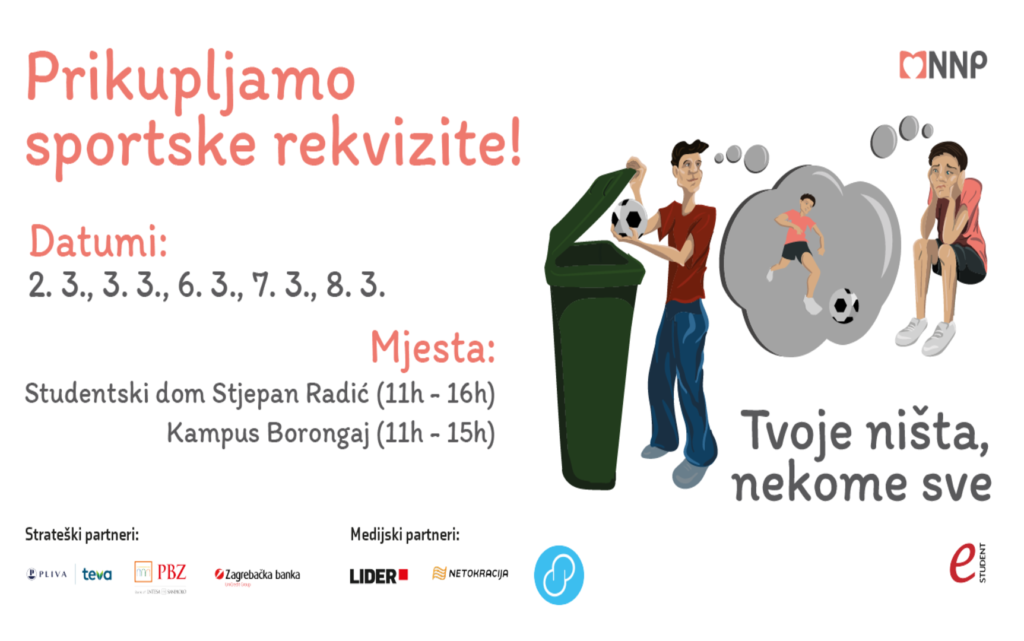 Donirajte korištene sportske rekvizite!