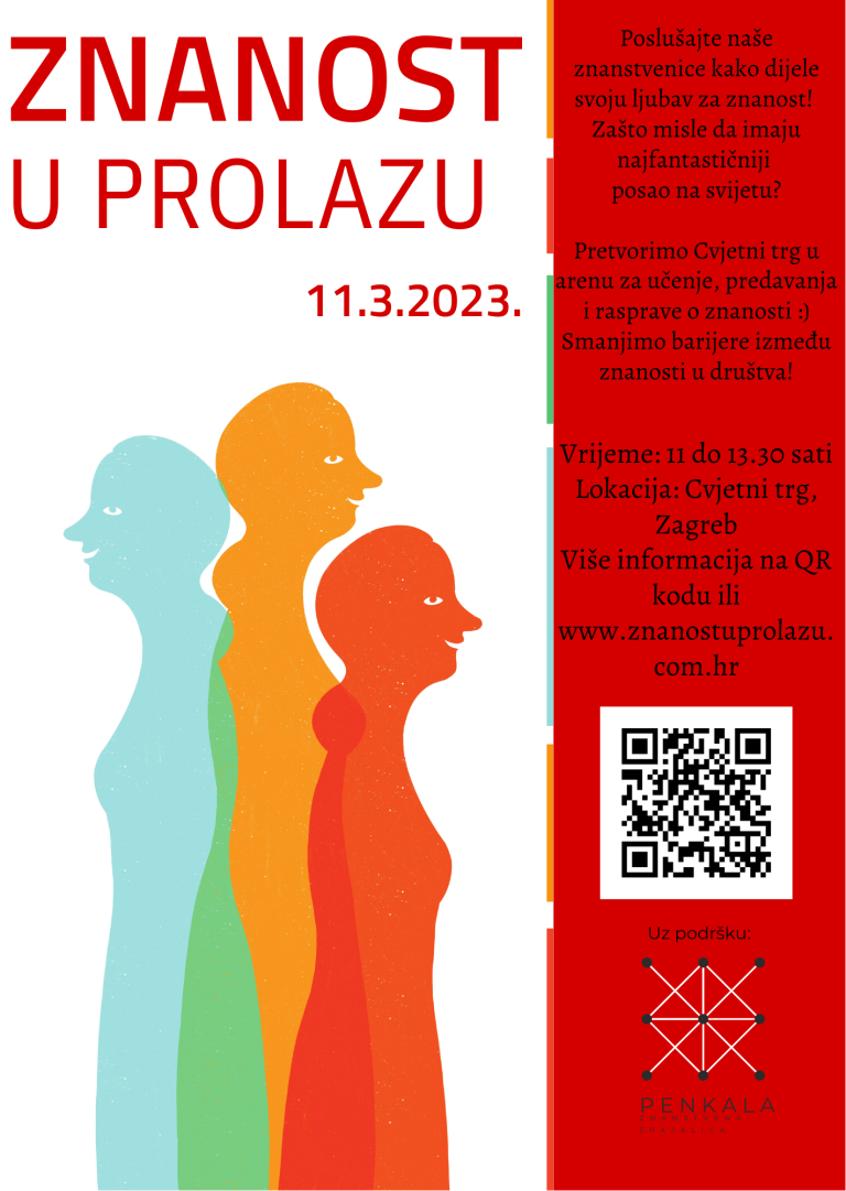 Poslušajte hrvatske znanstvenice dok prolazite Cvjetnim trgom