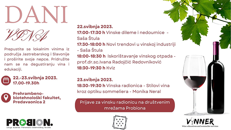 Dani vina na PBF-u