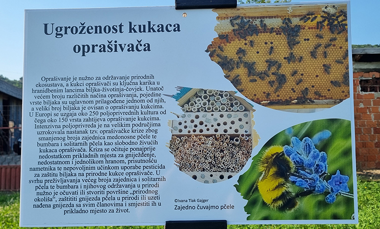Poučna staza o biologiji i zaštiti pčela
