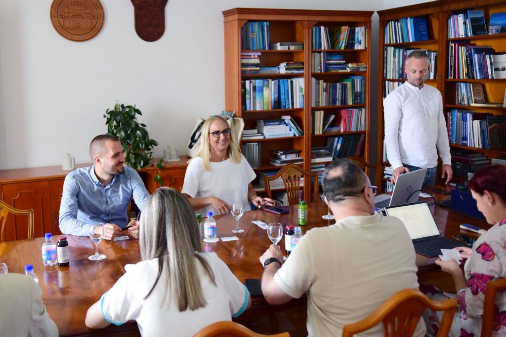 Izaslanstvo Sveučilišta Haxhi Zeka na Sveučilištu u Zadru