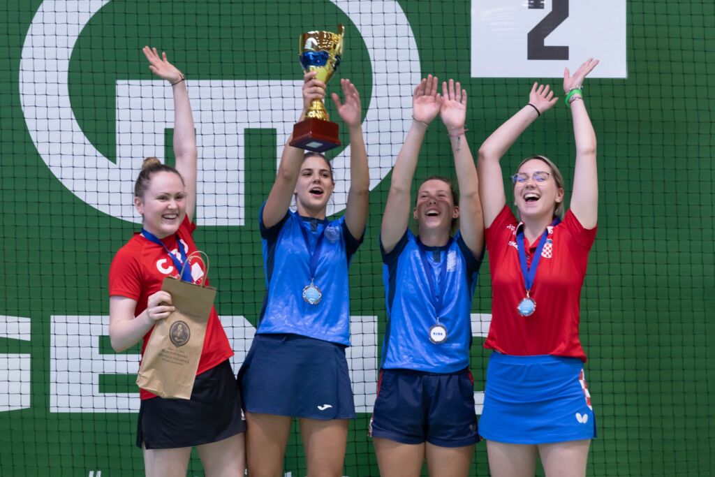 EUSA table tennis 2023 &#8211; srebro i dvije bronce za Sveučilište u Zagrebu
