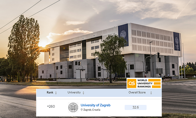 Sveučilište u Zagrebu u gornjoj ljestvici najboljih u Europi