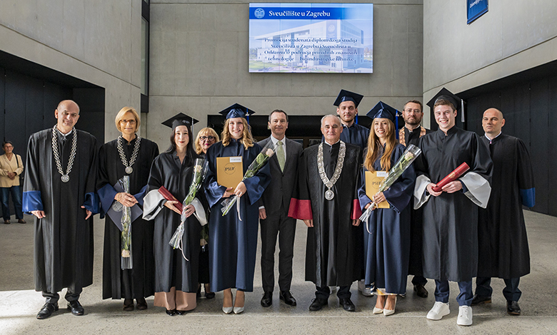 Promovirana 14. generacija studenata diplomskoga studija Sveučilišta u Zagrebu i Sveučilišta u Orléansu iz područja bioindustrije