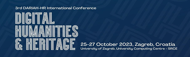 Međunarodna DARIAH-HR konferencija “Digital Humanities &#038; Heritage”