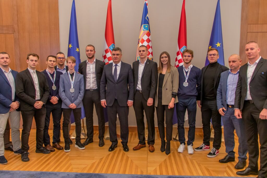 Predsjednik Milanović primio studente osvajače medalja na sportskim igrama