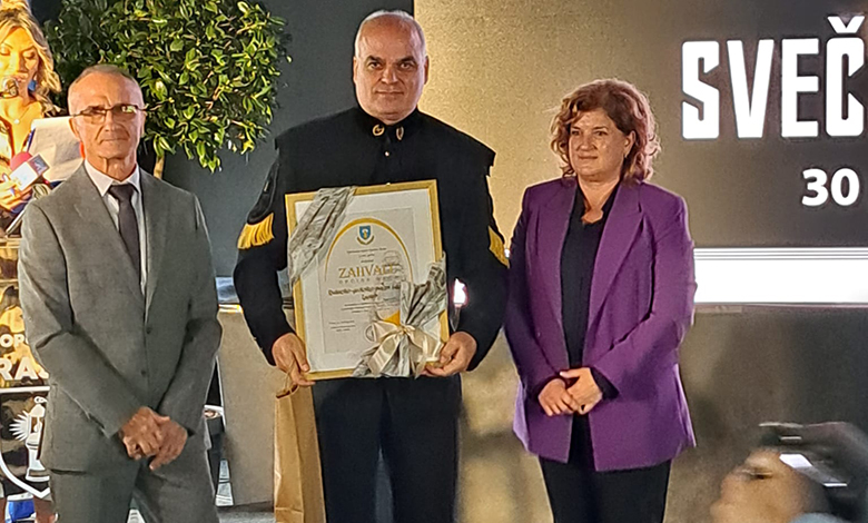 Dekanu RGNF-a priznanje Općine Raša