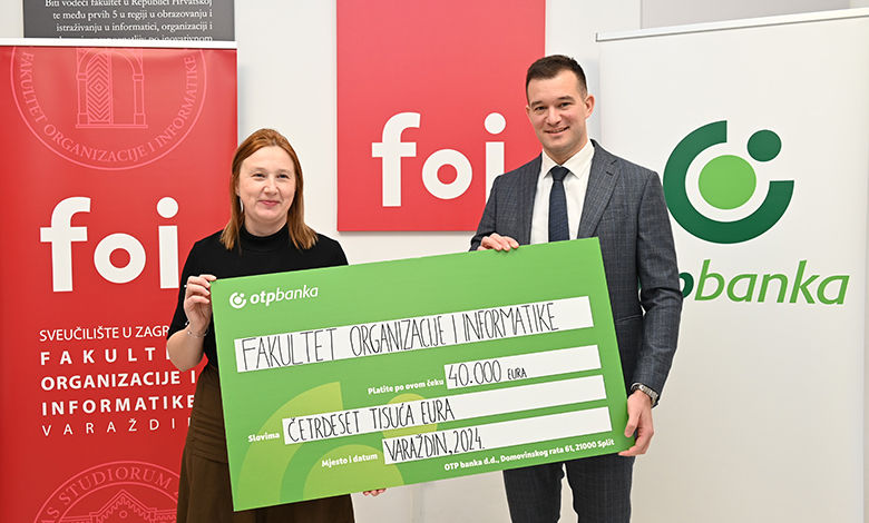 Suradnja Fakulteta organizacije i informatike i OTP banke