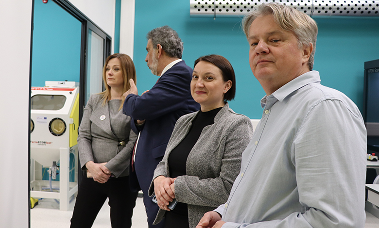 Izaslanstvo Vlade RH posjetilo Metalurški fakultet u Sisku 