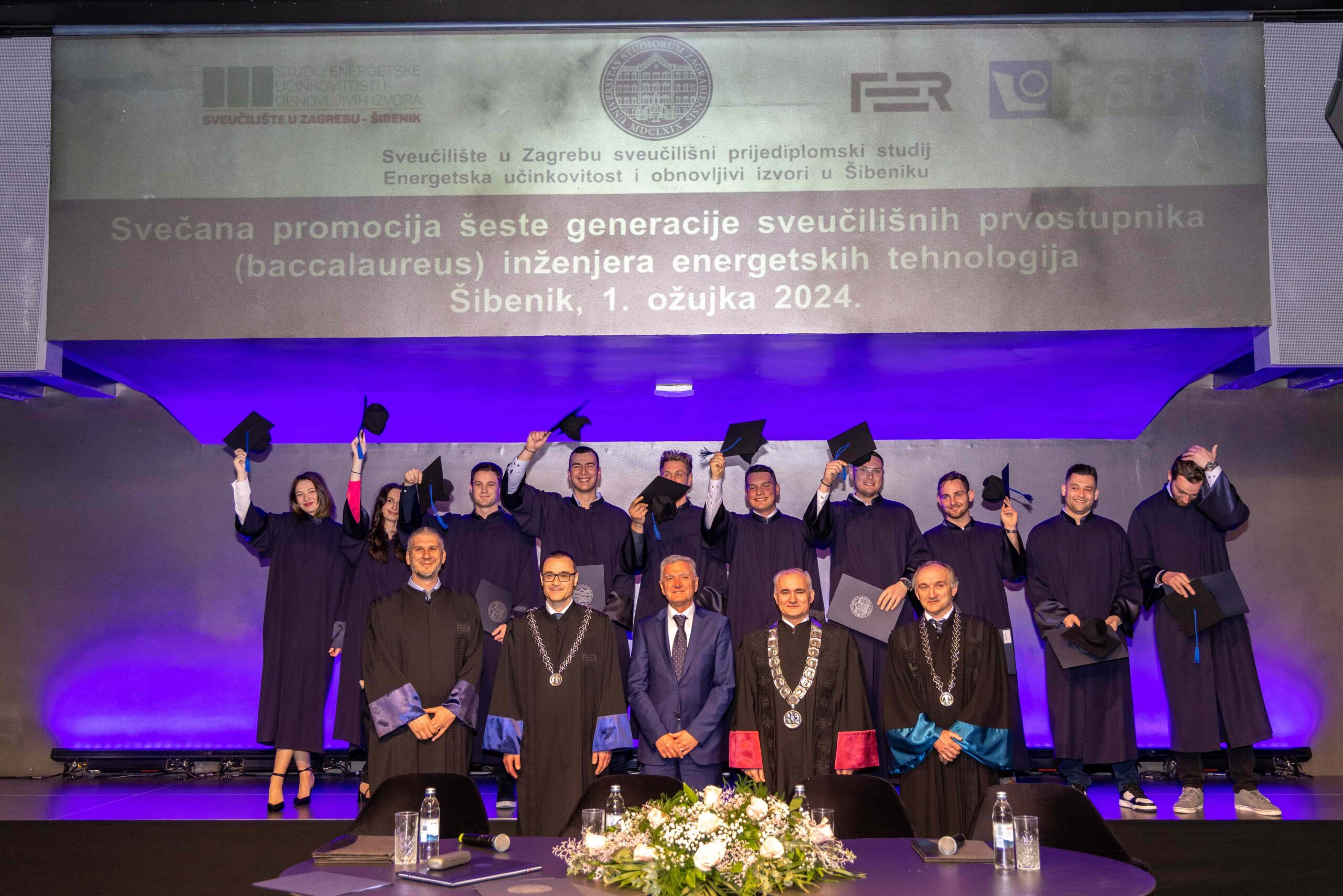 FER i FSB u Šibeniku promovirali inženjere energetske učinkovitosti i obnovljivih izvora