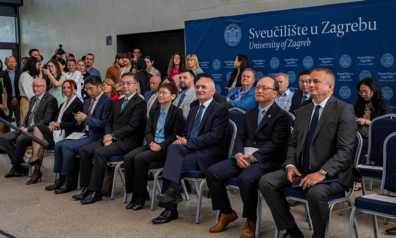 Na Sveučilištu u Zagrebu svečano otvorena izložba "Šangaj – grad budućnosti"