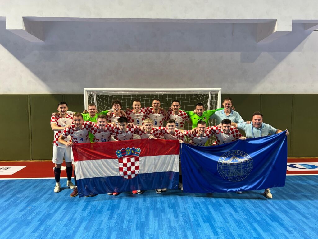 Hrvatska sveučilišna futsal reprezentacija uzela zlato u Šangaju!