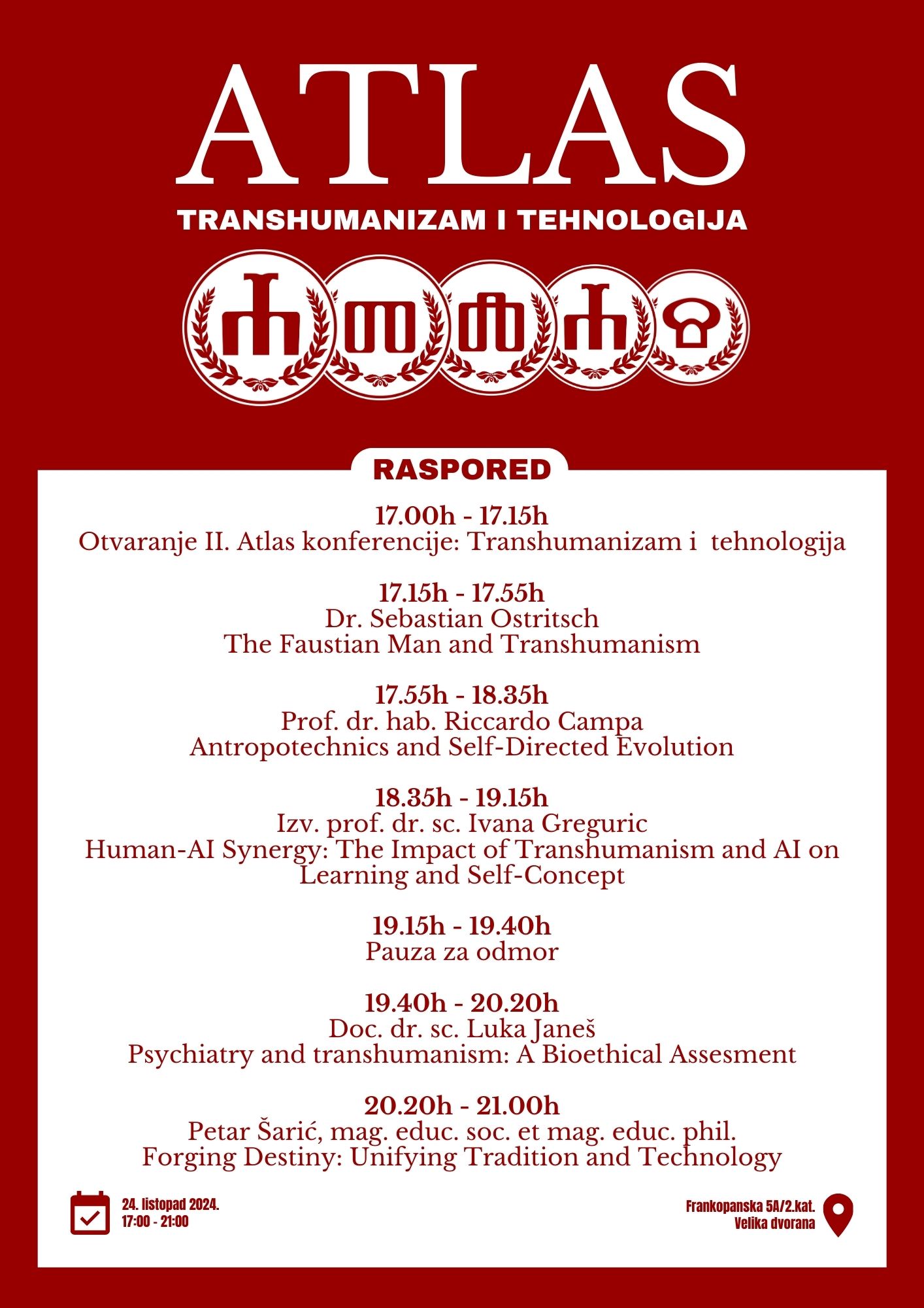 Najavljujemo: Konferencija Atlas II. - Transhumanizam i Tehnologija